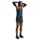 Nike Pantaloncini Running Areoswift Aop 2" Nero Bianco Uomo