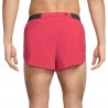 Nike Pantaloncini Running Aeroswift Adv 3" Rosso Nero Uomo