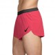 Nike Pantaloncini Running Aeroswift Adv 3" Rosso Nero Uomo