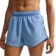 Nike Pantaloncini Running Tempo Run Work Blu Argento Donna