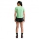 Nike T-shirt RunningTempo Run Illusion Verde Argento Donna