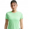 Nike T-shirt RunningTempo Run Illusion Verde Argento Donna