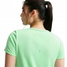Nike T-shirt RunningTempo Run Illusion Verde Argento Donna