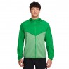 Nike Giacca Running Stride Uv Rpl Verde Spark Argento Uomo
