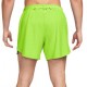 Nike Pantaloncini Running Aero-Fit 5" Bf Volt Argento Uomo