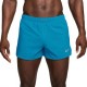 Nike Pantaloncini Running Df Fast 3" Lt Azzurro Nero Uomo