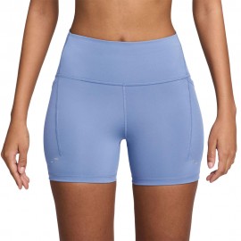 Nike Pantaloncini Running Tight Swift Hr 4" Azzurro Donna