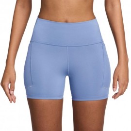 Nike Pantaloncini Running Tight Swift Hr 4" Azzurro Donna