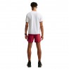 Nike Pantaloncini Running Stride 5" Bf Rosso Argento Uomo