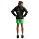 Nike Pantaloncini Running Stride 5" Bf Verde Argento Uomo