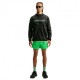 Nike Pantaloncini Running Stride 5" Bf Verde Argento Uomo