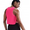 Nike Crop Canotta Running Aeroswift Hyper Rosa Nero Donna