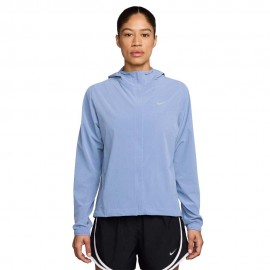 Nike Giacca Running Swift Packable Aluminum Argento Donna