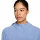Nike Giacca Running Swift Packable Aluminum Argento Donna