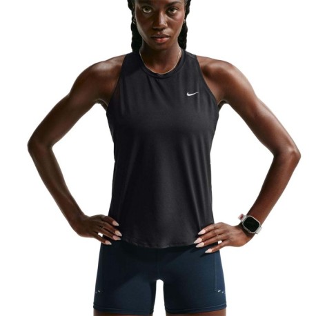 Nike Canotta Running Swift Df Standard Nero Argento Donna