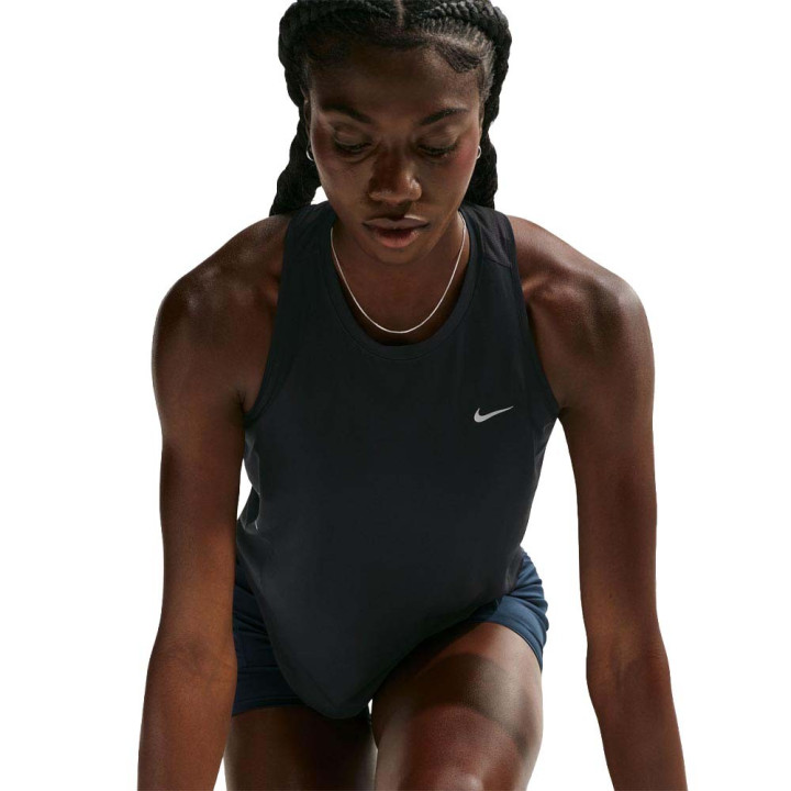 Nike Canotta Running Swift Df Standard Nero Argento Donna