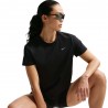Nike T-shirt Running Df Swift Standard Nero Argento Donna
