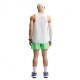 Nike Pantaloncini Running Miler 5" Df Verde Argento Uomo