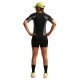 Nike Pantaloncini Running Tight Tempo Nero Argento Donna
