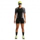 Nike Pantaloncini Running Tight Tempo Nero Argento Donna