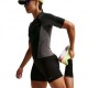 Nike Pantaloncini Running Tight Tempo Nero Argento Donna