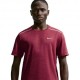 Nike T-shirt Running Miler Tough Rosso Mystic Dates Uomo