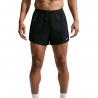 Nike Pantaloncini Running Af Stride 5" Nero Argento Uomo
