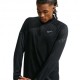 Nike Maglia Runningip Mid Layer Stride Nero Argento Uomo
