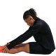 Nike Maglia Runningip Mid Layer Stride Nero Argento Uomo