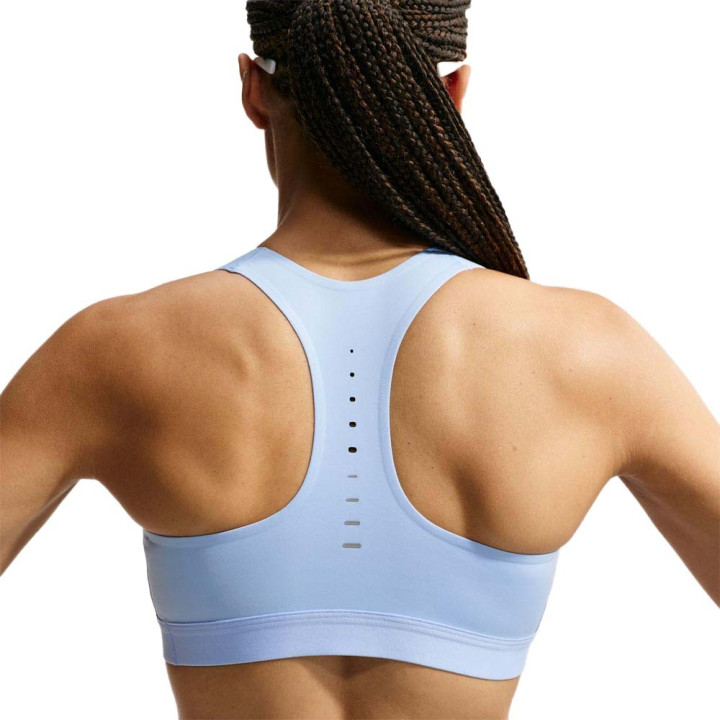 Nike Reggiseno Sportivo Swift Hs Aluminum Argento Donna