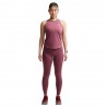 Nike Canotta Df Swift Standard Rosa Smoke Argento Donna