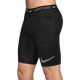Nike Pantaloncini Running Tight Stride Nero Verde Uomo