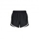Nike Pantaloncini Running Tempo Run Nero Argento Donna