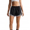 Nike Pantaloncini Running Tempo Run Nero Argento Donna