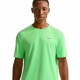 Nike T-shirt Running Miler Illusion Verde Argento Uomo