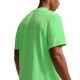 Nike T-shirt Running Miler Illusion Verde Argento Uomo