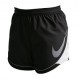 Nike Pantaloncini Running Swoosh Run Nero Bianco Donna