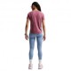 Nike Maglia Running Df Swift Rosa Smoke Argento Donna