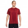 Nike Maglia Running Aero-Fit Stride Rosso Grigio Uomo