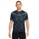 Nike Maglia Running Areo-Fit Adv Aop Nero Bianco Uomo