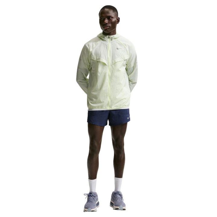 Nike Pantaloncini Running Stride 5" Bf Blu Navy Uomo