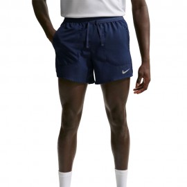 Nike Pantaloncini Running Stride 5" Bf Blu Navy Uomo