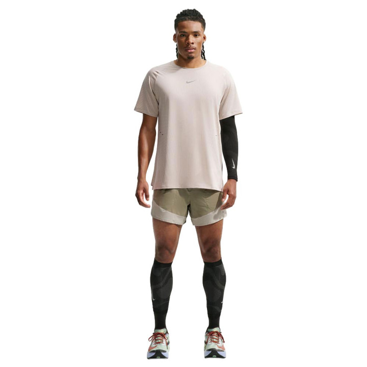 Nike Maglia Running Aero-Fit Stride Beige Cream Uomo