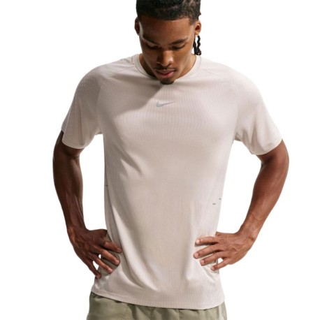 Nike Maglia Running Aero-Fit Stride Beige Cream Uomo