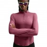 Nike T-Maglia Running Swift Rosa Smoke Argento Donna