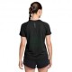 Nike T-shirt RunningAero-Fit Swift Nero Verde Donna
