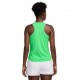 Nike Canotta Tempo Run Illusion Verde Argento Donna