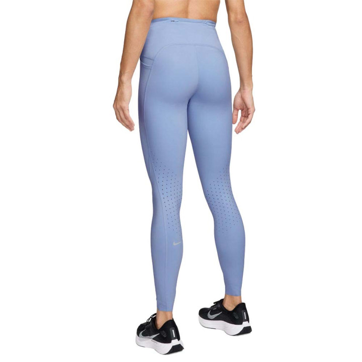 Nike Tight Df Swift Hr 7 8 Aluminum Argento Donna