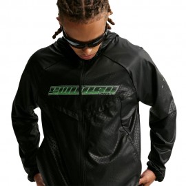 Nike Giacca Running Stride Uv Rpl Unstp Nero Uomo