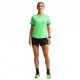 Nike T-shirt Running Swift Df Verde Grigio Donna